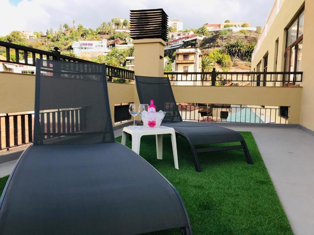 Estudio Con Amplia Terraza En Puerto De La Cruz Eksteriør billede